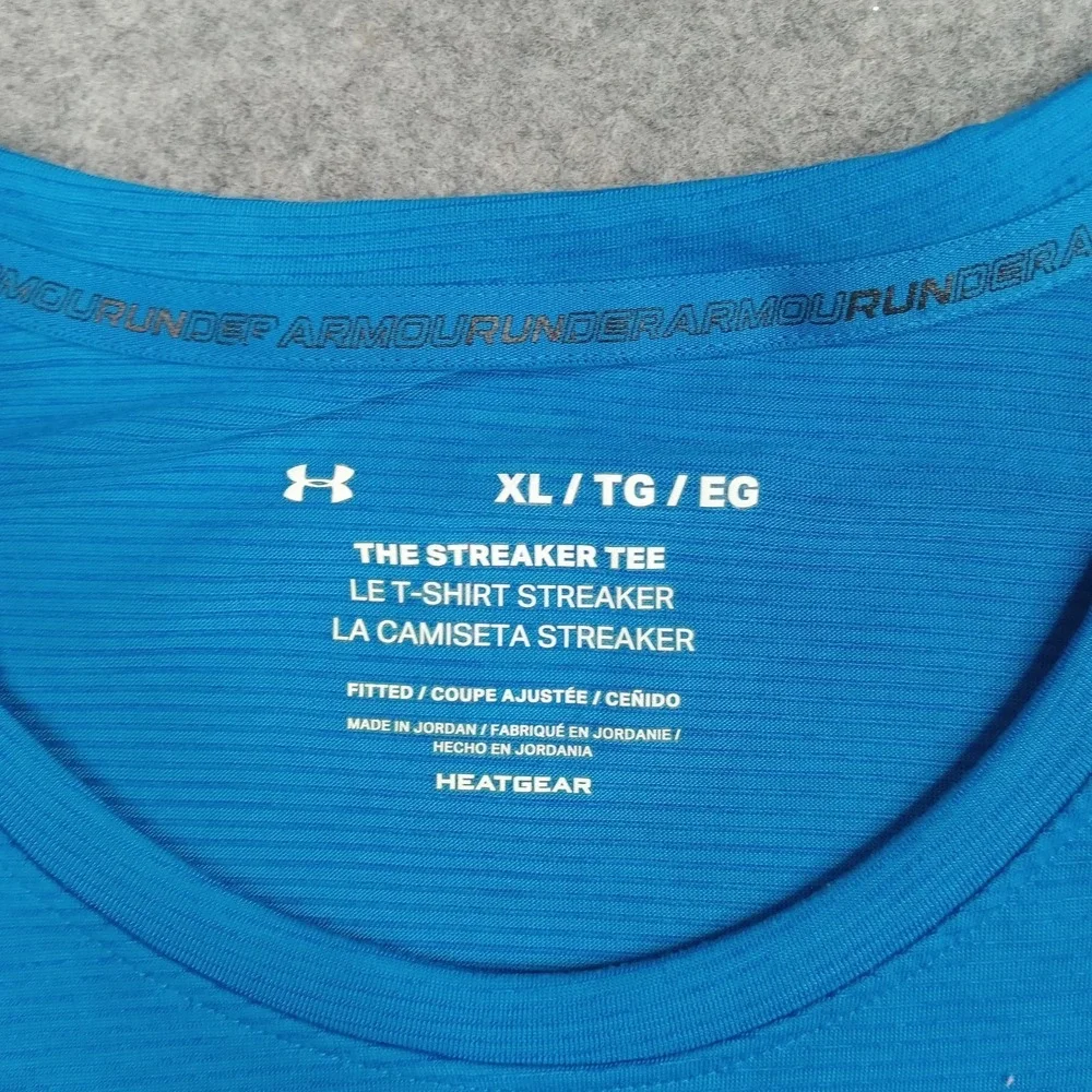 Under Armour Shirt Men XL Streaker Tee Athletic Training‎ Top Performance Gym UA
